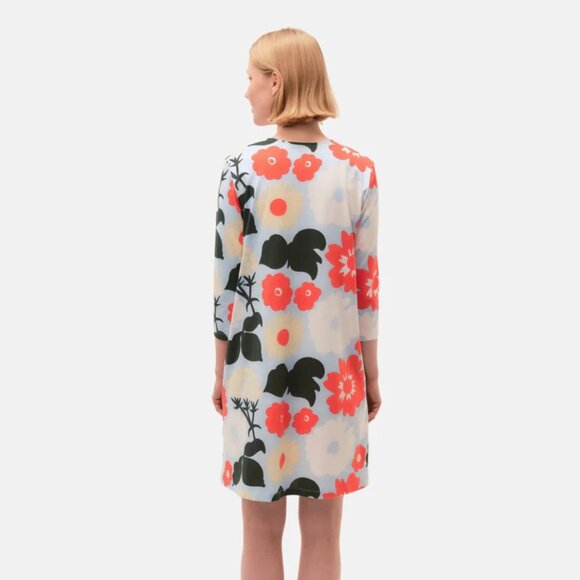 NWT Marimekko arreta kukkatori jersey dress - Picture 3 of 6